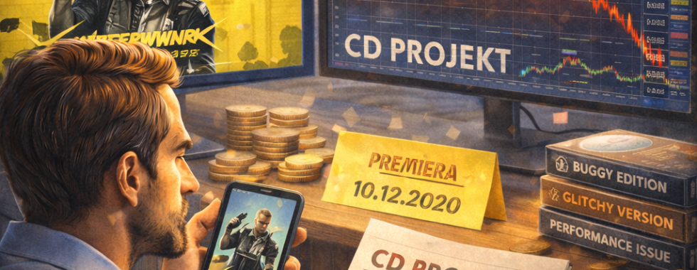 reakcja rynku na grę CyberPunk od CDProjekt